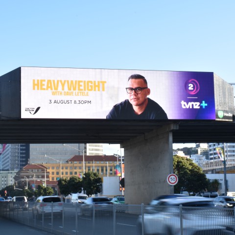 Go Media ads weight to ‘Heavyweight with Dave Letele’ with billboard campaign
