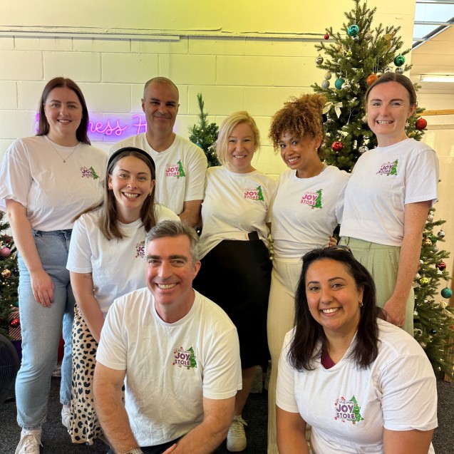 Team AKL Spread Kindness at the Christmas Joy Store